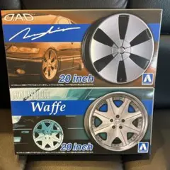 【かわざる様】20インチ DAD ギャルソン メッキ クローム バリ溝 車検用に かわざる様】20インチ DAD ギャルソン メッキ クローム バリ溝