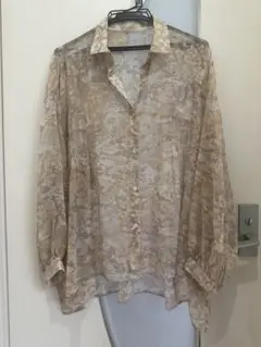 ◇LilyBrown◇シアーシャツ　フリーサイズ