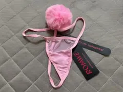 RONWE ピンクファー付きTバック　バニーガール