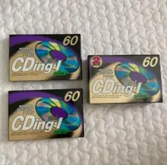 新品 未開封 TDK CDing-I カセットテープ 4個セット 60分