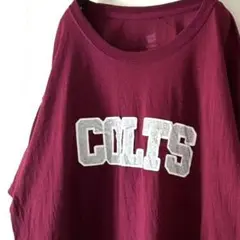 ヘインズ COLTS GUILLORY Tシャツ XL レッド 赤 古着