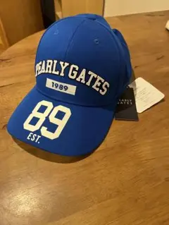 PEARLY GATES キャップ 青 1989 89