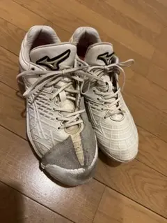 Mizuno ホワイト スパイク (ピッチャー用)