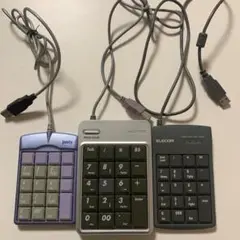 USB接続 テンキー 3種セット
