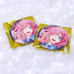 キュピパラ キューピット・パラサイト 5周年 缶バッジ リネット 2点セット