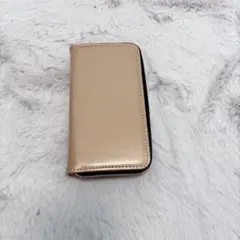 匿名配送❣️ LG style L-03K ゴールド　手帳型　おしゃれ　シンプル