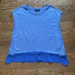 KEITHノースリーブ　ブルートップス