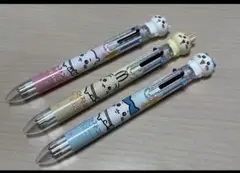 キャラクター付きボールペン3本セット