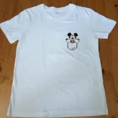 ディズニー　ミッキーマウス Tシャツ ホワイト　150