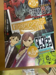アニメ　非売品　ポスター　ダンダダン　怪獣8号