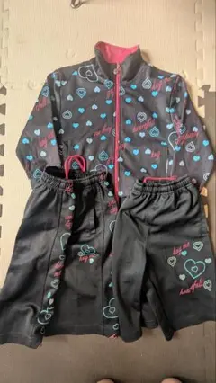 ジャージ 上下 ハーフパンツ セット