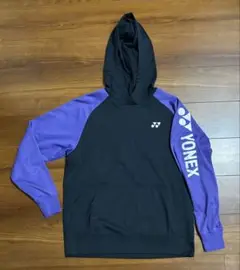 YONEX フード付き ウォームアップウェア Mサイズ