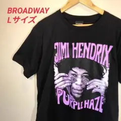 ジミヘン Jimi Hendrix パープル ヘイズ Tシャツ L