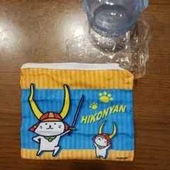 彦根　ひこにゃん　HIKONYAN ポーチ ファスナー付き