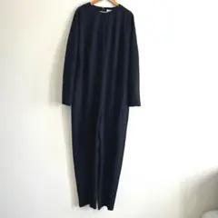 新品タグ付き　MANOF マノフ　オールインワン　ネイビー　M サロペット