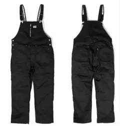 Schott ブラック オーバーオール M