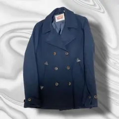 レア 新品 リーバイス スタジャン Levi’s ネイビー ウール　ピーコート セール】Levi's/リーバイス ROCKRIDGE ショートダウンジャケット