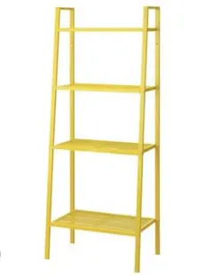IKEA　LERBERG レールベリ　シェルフユニット　イエロー