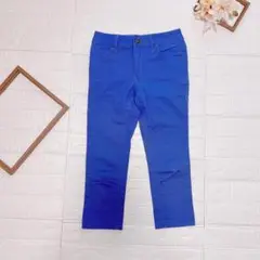 ハニーズ comfort basic 7分丈パンツ くすみブルー SSサイズ