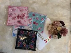 フェイラー ハンカチ4枚セット 使用済み