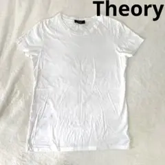 美品　近年　Theory セオリー　定番 Tシャツ　Tiny Tee 2 J 白
