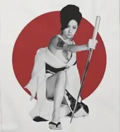 新品 池玲子 Tシャツ Mサイズ 鈴木則文 東宝 映画 やさぐれ姐御伝
