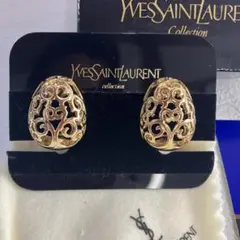 【極美品】イヴ・サンローラン イヤリング