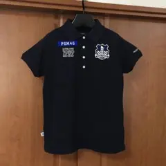 良品　パーリーゲイツ　ポロシャツ　０　３０周年　紺　pearly gates