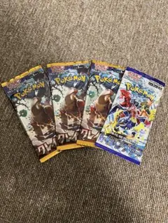 ポケモンカードゲーム バラパックセット 4個