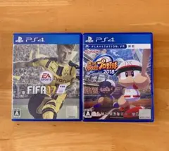 FIFA 17 & 実況パワフルプロ野球2018 PS4ソフトセット