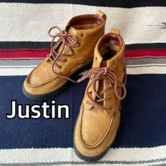 希少 vintage Justin ジャスティン レザーブーツ ショートブーツ