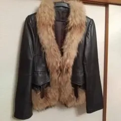 革ジャケット ファー