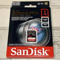 【新品未開封】SanDisk Extreme PRO SDXC 1TB