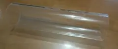 アクリルパイプ　外径80mm　長さ300mm