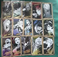 僕のヒーローアカデミア 原画展 箔押しクリアカードコレクション