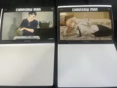クリアビジュアルポスター　チェンソーマン　パワーちゃん　アキくん　セット