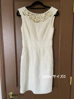 Millyアイボリーワンピース　サイズ0
