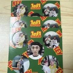SHINee 1:1 KEY タレントカード 6枚セット