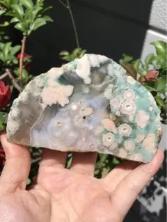☘️グリーンチェリーブロッサム　桜瑪瑙　パワーストーン 天然石