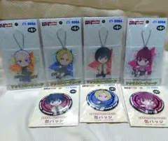 【送料込】サカモトデイズ　缶バッチ/アクリルキーチェーン　南雲/朝倉シン等セット