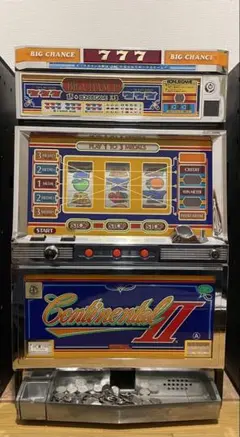 パチスロ実機 初代 コンチネンタル 初代コンチネンタル パチスロ 実機 コイン機 - メルカリ