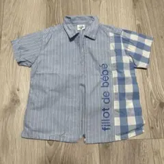 bébé 半袖シャツ 95cm ベベ