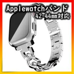 □applewatch メタルバンド アップルウォッチ バンド 42-44㎜