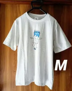 新品未使用 GU Blur ミルクパック グラフィック Tシャツ M