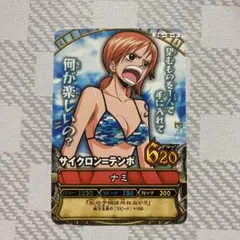 6 ワンピース ワンピーベリーマッチ メモリアルマッチシート カード ナミ