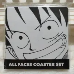 ★未開封 ワンピース 25th Anniversary FACES コースター
