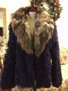 DOLCE&GABBANA ドルチェ&ガッバーナ 毛皮ジャケットコート 伊製