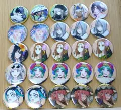 Fate/Grand Order 霊基召喚缶バッジ 13種 25個 まとめ売り