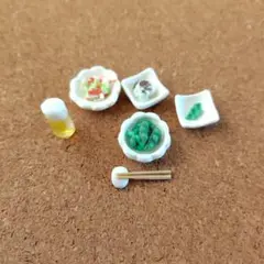 晩酌セット ハンドメイド ミニチュア