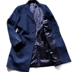 【極美品!】ヒューゴボス ネイビーコート 50 XL